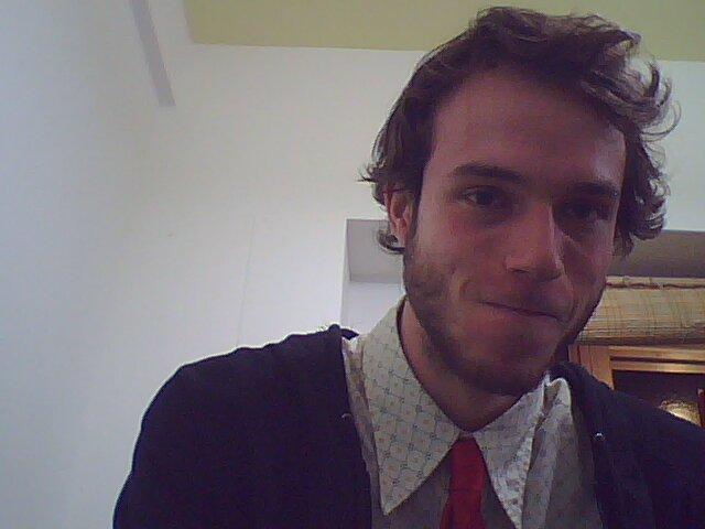 smile, kind of, in bedroom